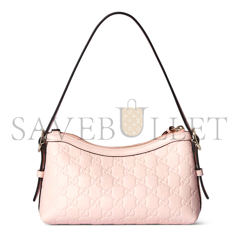 GUCCI GG EMBLEM SMALL SHOULDER BAG ‎847450 (22*14*8cm)